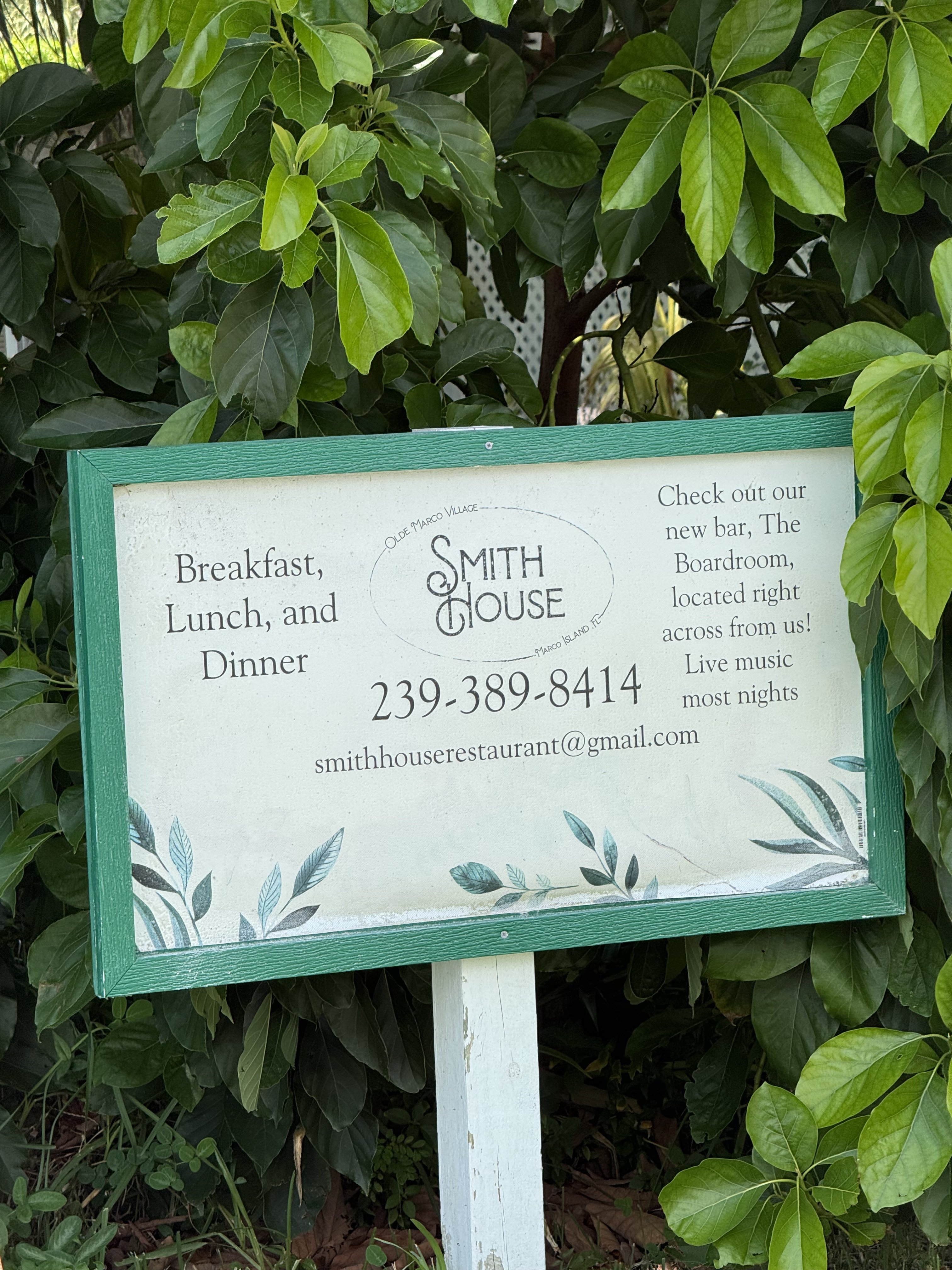 Smith House - Boardroom Tavern, Marco Island